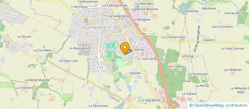 localisation de l'entreprise AB GROW BUSINESS OPPORTUNITIES  LA MEZIERE