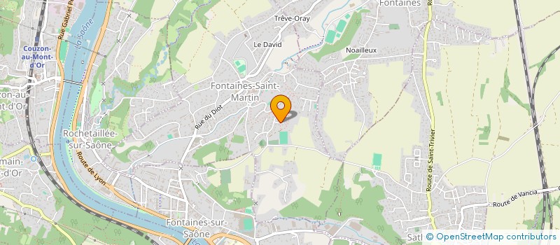 localisation de l'entreprise AB HOLDING  FONTAINES-SAINT-MARTIN