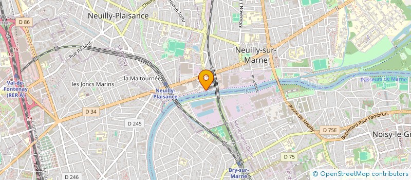 localisation de l'entreprise AB HOLDING  CAVAILLON