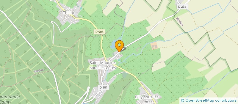 localisation de l'entreprise AB HOLDING à SAINT-MAURICE-SOUS-LES-COTES