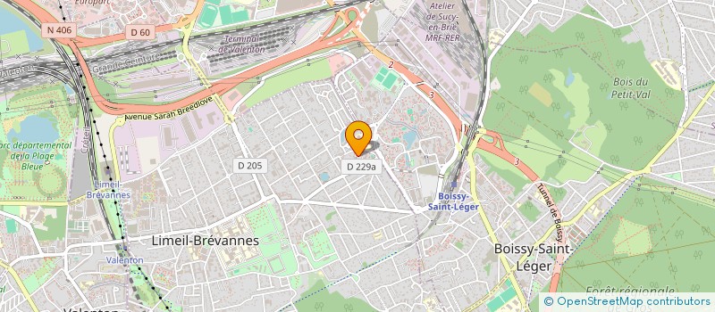 localisation de l'entreprise AB HOME SERVICES à LIMEIL-BREVANNES