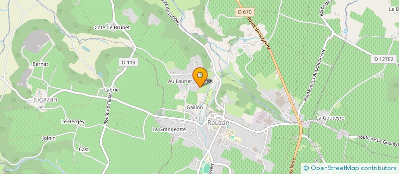 localisation de l'entreprise AB IMMERSIVE  RAUZAN