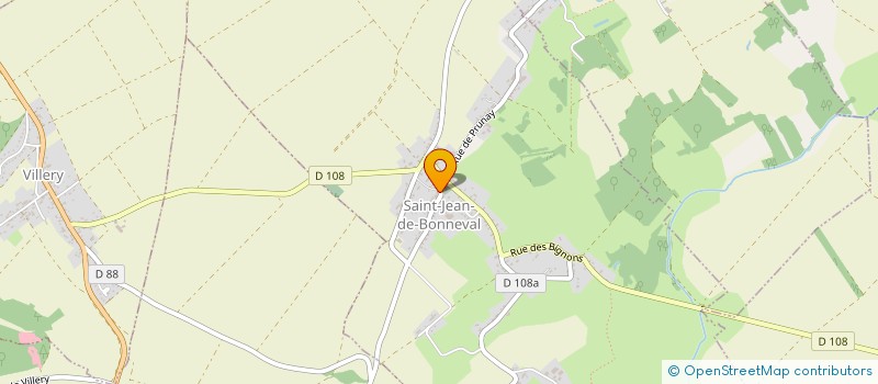 localisation de l'entreprise AB IMMO 1  SAINT-JEAN-DE-BONNEVAL