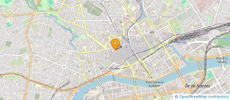 localisation de l'entreprise AB IMMO à NANTES