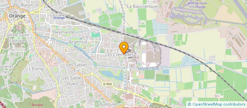 localisation de l'entreprise AB IMMO  ORANGE