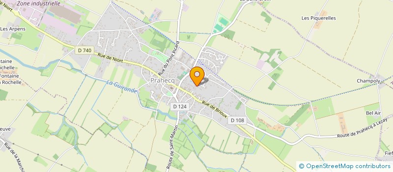 localisation de l'entreprise AB IMMO  MELLE