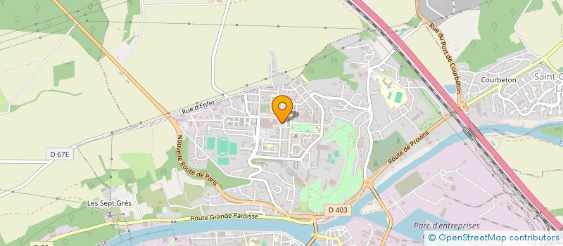 localisation de l'entreprise AB IMMO à MONTEREAU-FAULT-YONNE