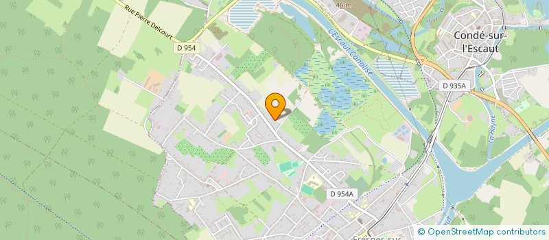 localisation de l'entreprise AB IMMO  FRESNES-SUR-ESCAUT