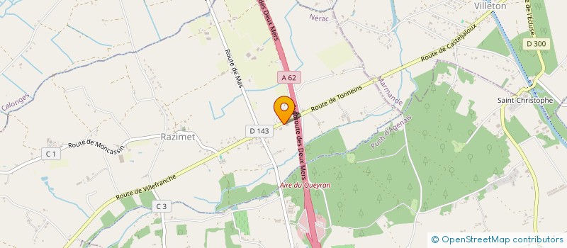 localisation de l'entreprise AB IMMO  RAZIMET