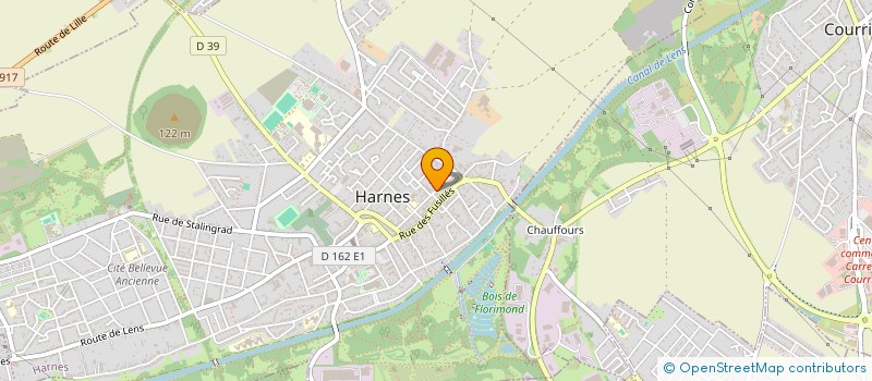 localisation de l'entreprise AB IMMO CONCEPT  HARNES