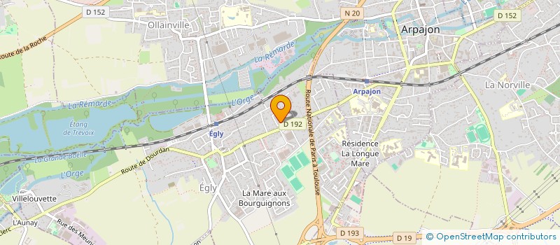 localisation de l'entreprise AB IMO  EGLY