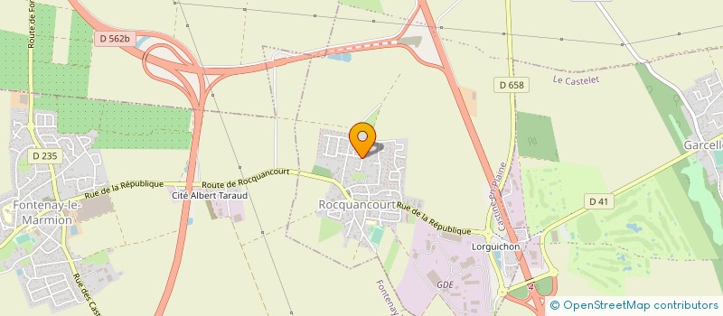 localisation de l'entreprise AB INDUSTRIE à BOURGUEBUS