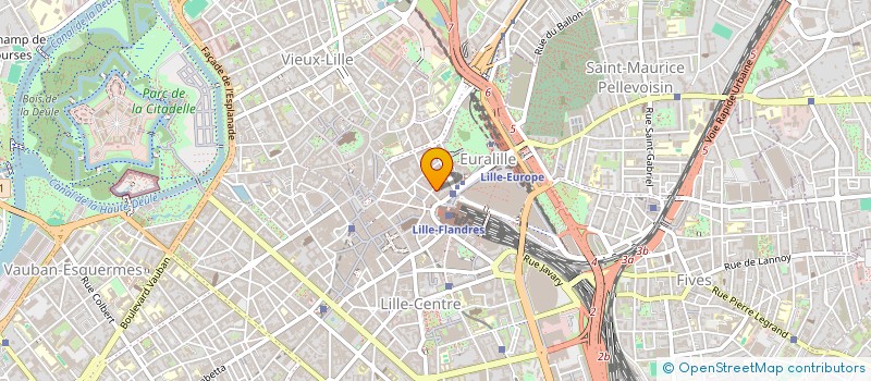 localisation de l'entreprise AB INDUSTRIE à LILLE
