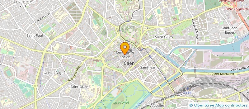 localisation de l'entreprise AB INFORMATIQUE à CAEN