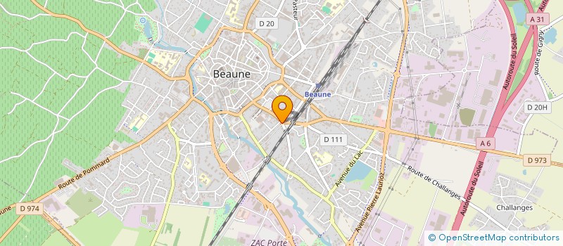 localisation de l'entreprise AB INFORMATIQUE BEAUNE à BEAUNE