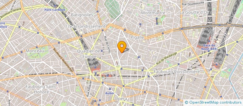 localisation de l'entreprise AB INVEST  PARIS