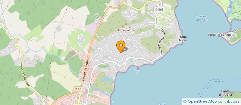 localisation de l'entreprise AB INVEST à PORTO-VECCHIO