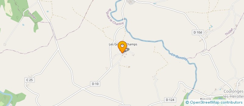 localisation de l'entreprise AB INVEST  BRIGUEIL-LE-CHANTRE