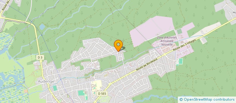 localisation de l'entreprise AB INVEST  AUDENGE