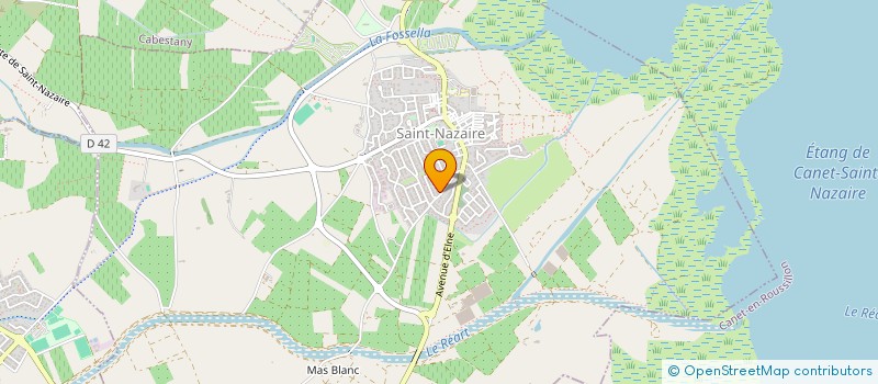 localisation de l'entreprise AB INVEST à SAINT-NAZAIRE