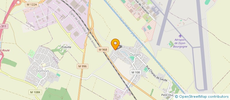 localisation de l'entreprise AB INVEST  OUGES