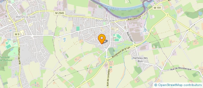 localisation de l'entreprise AB INVEST  BOUSBECQUE