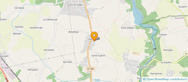 localisation de l'entreprise AB INVEST CARDSTORE  BRECH