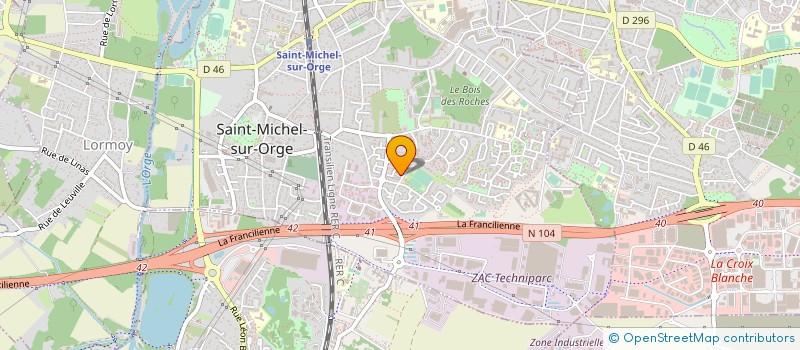 localisation de l'entreprise AB INVESTMENT à SAINT-MICHEL-SUR-ORGE