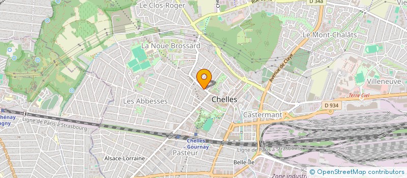 localisation de l'entreprise AB INVESTMENTS  CHELLES