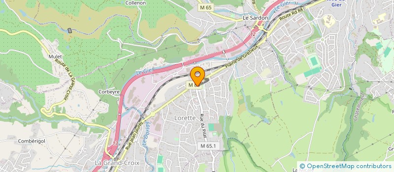 localisation de l'entreprise AB ISOLATION-BARDAGE à LORETTE