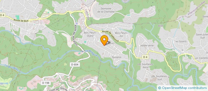 localisation de l'entreprise AB IT CONSULTING  BIOT