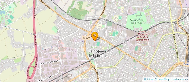 localisation de l'entreprise AB-JTA  SAINT-JEAN-DE-LA-RUELLE
