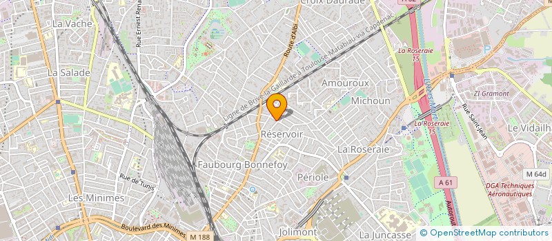 localisation de l'entreprise AB JUMPING à TOULOUSE