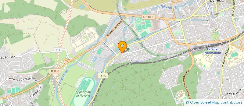 localisation de l'entreprise AB LAVERIE à EVREUX
