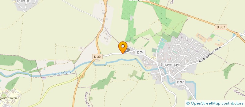 localisation de l'entreprise AB LE PONT  PARIS 12