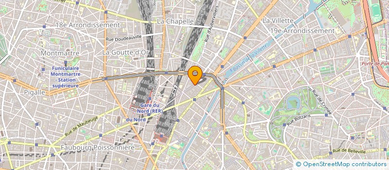 localisation de l'entreprise AB LEGACY 103  PARIS