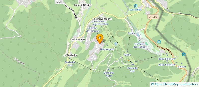 localisation de l'entreprise AB LEMAN CONSEIL  PREMANON