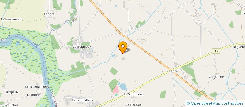 localisation de l'entreprise AB'LIM à PLESSE