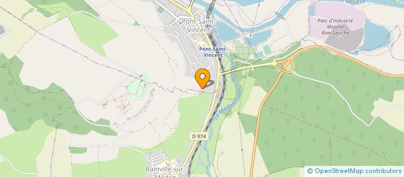 localisation de l'entreprise AB LINE  PONT-SAINT-VINCENT