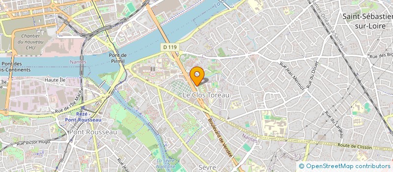 localisation de l'entreprise AB LINE CARS à NANTES