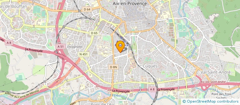 localisation de l'entreprise AB LOC à AIX-EN-PROVENCE