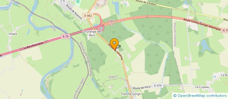 localisation de l'entreprise AB LOC  DIGOIN