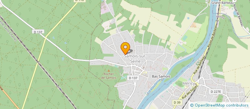 localisation de l'entreprise AB LOG à SAMOIS-SUR-SEINE