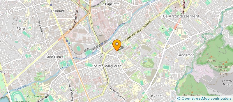 localisation de l'entreprise AB MAINENANCE  MARSEILLE