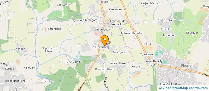 localisation de l'entreprise AB MAISON à CLOHARS-FOUESNANT