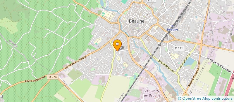 localisation de l'entreprise AB MARKET à BEAUNE