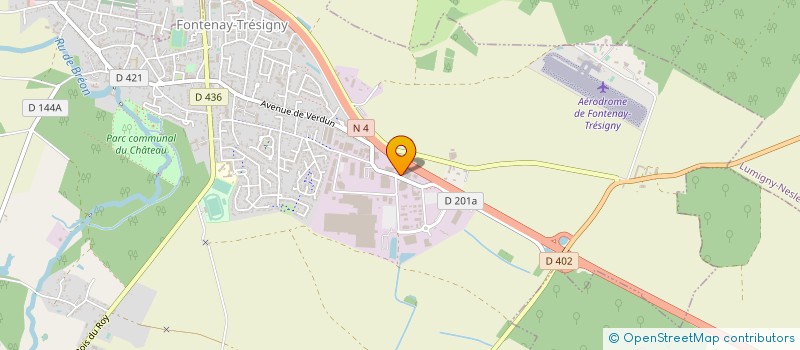 localisation de l'entreprise AB MAT à FONTENAY-TRESIGNY