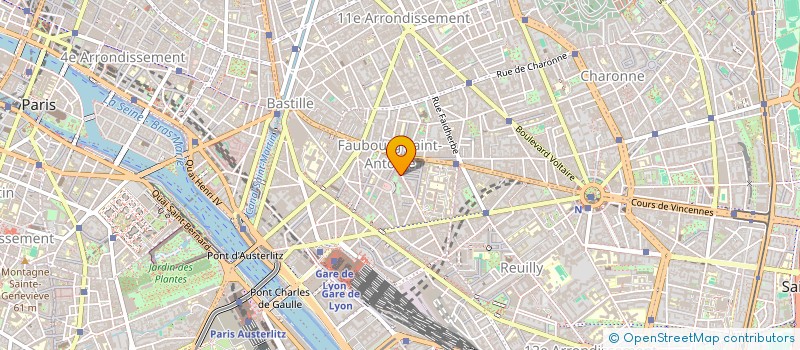 localisation de l'entreprise AB MATERIAUX  PARIS