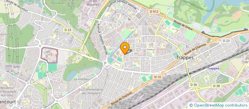 localisation de l'entreprise AB MEDICAL 78  TRAPPES