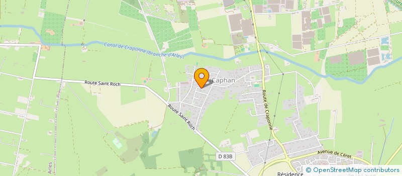 localisation de l'entreprise AB MOBILITY à SAINT-MARTIN-DE-CRAU